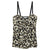 Front - Regatta Womens/Ladies Aceana III Leopard Print Tankini Top