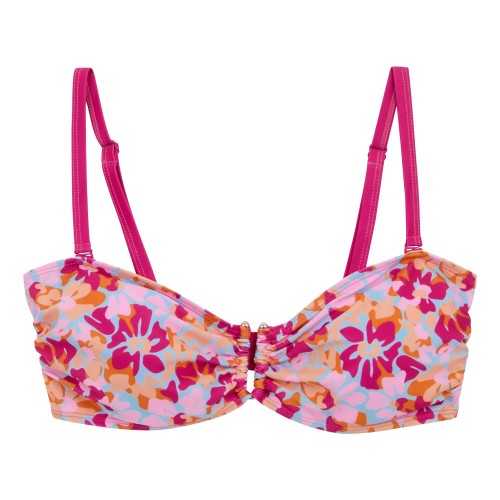 Front - Regatta Womens/Ladies Aceana III Summer Floral Bikini Top