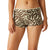 Front - Regatta Womens/Ladies Aceana Zebra Print Bikini Shorts