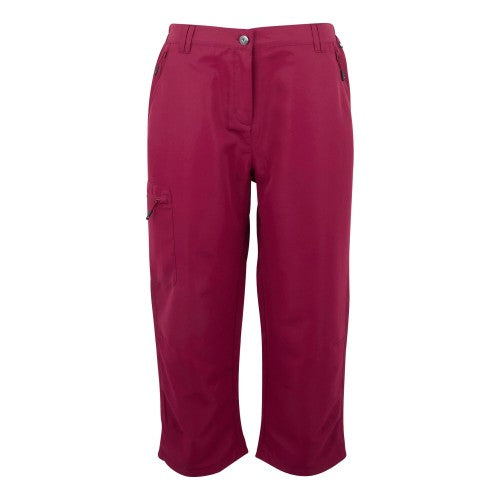 Front - Regatta Womens/Ladies Chaska III Walking Capri Cropped Trousers