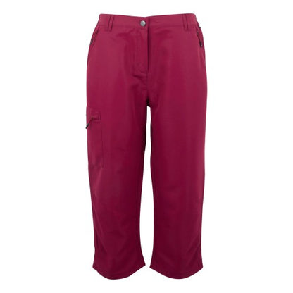 Front - Regatta Womens/Ladies Chaska III Walking Capri Cropped Trousers