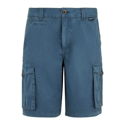 China Blue - Front - Regatta Mens Shorebay II Cargo Shorts