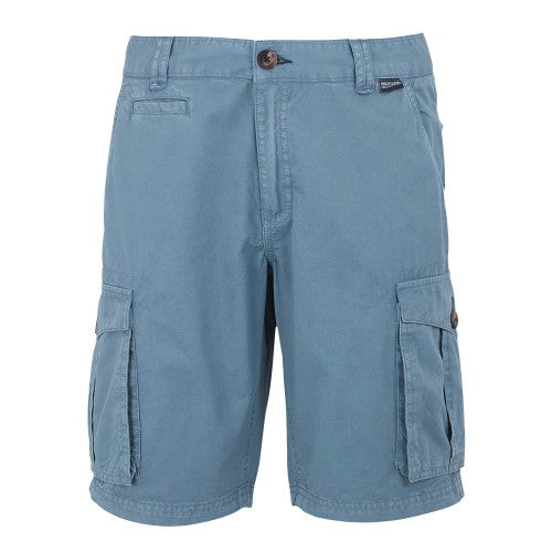 Front - Regatta Mens Shorebay II Cargo Shorts