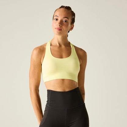 Wax Yellow - Front - Dare 2B Womens-Ladies Dont Sweat It II Sports Bra