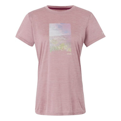Front - Regatta Womens/Ladies Fingal IX Meadow Marl T-Shirt