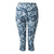 Front - Regatta Womens/Ladies Influential II Snake Print 3/4 Length Leggings