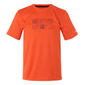 Front - Regatta Mens Fingal IX Topographic T-Shirt