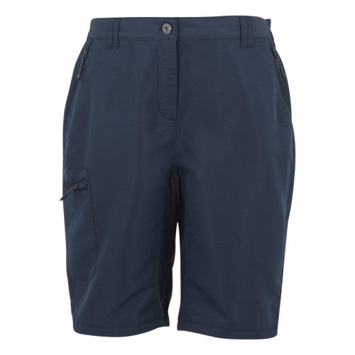 Front - Regatta Womens/Ladies Chaska III Zip-Off Hiking Trousers