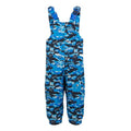 Front - Regatta Childrens/Kids Animal Rainy Day Spike The Monster Dungarees