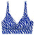 Front - Regatta Womens/Ladies Paloma Abstract Bikini Top