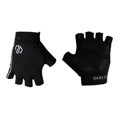 Front - Dare 2B Womens/Ladies Reflective Cycling Mitts