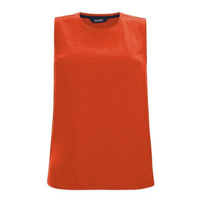 Tangerine Tango - Front - Regatta Womens-Ladies Fariene Sleeveless Top