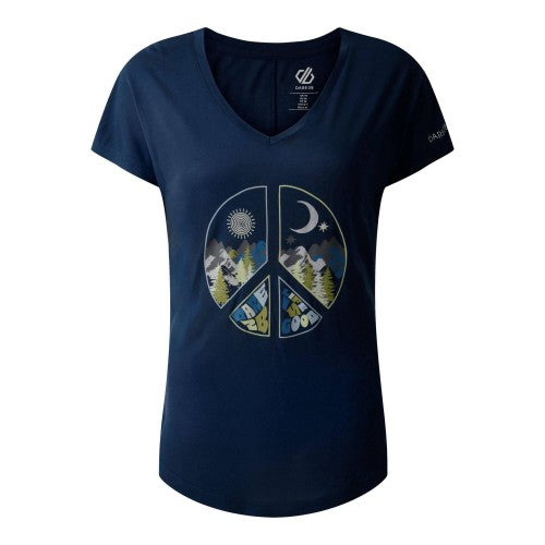 Front - Dare 2B Womens/Ladies Serene Mountain T-Shirt