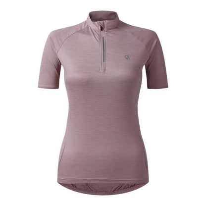 Mauve Shadow - Front - Dare 2B Womens-Ladies Pedal II Jersey