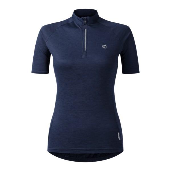 Navy - Front - Dare 2B Womens-Ladies Pedal II Jersey