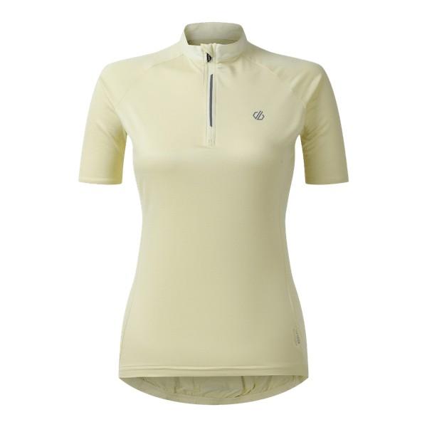 Wax Yellow - Front - Dare 2B Womens-Ladies Pedal II Jersey
