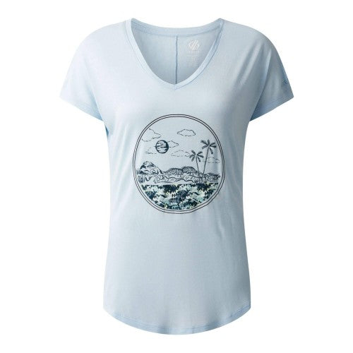 Front - Dare 2B Womens/Ladies Serene Wave T-Shirt