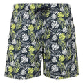 Front - Regatta Mens Loras Leaf Swim Shorts