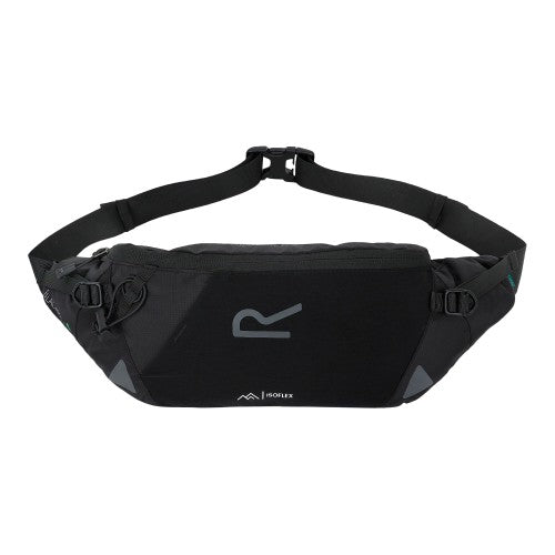 Front - Regatta Blackfell 4 Reflective 5L Waist Bag