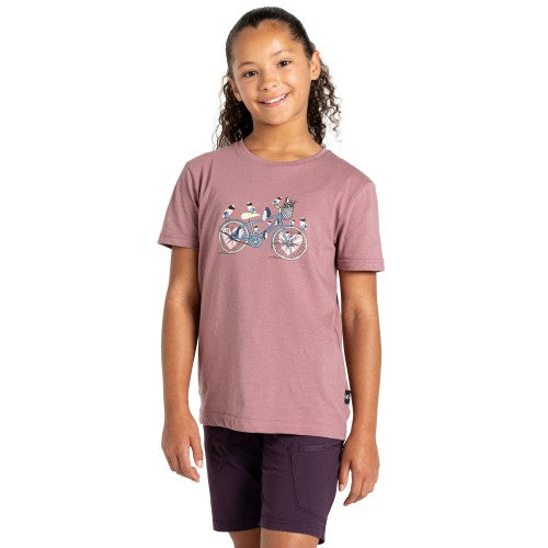 Front - Dare 2B Childrens/Kids Trailblazer II Bicycle T-Shirt