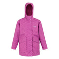 Front - Regatta Childrens/Kids Orla Kiely Swing Jasmine Flower Waterproof Jacket