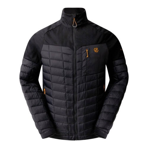 Front - Dare 2B Mens Mountaineer II Quilted Hybrid Jacket