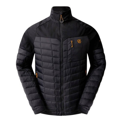 Front - Dare 2B Mens Mountaineer II Quilted Hybrid Jacket