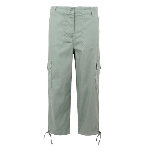 Ivy Moss - Front - Regatta Womens-Ladies Shorebella Capri Trousers