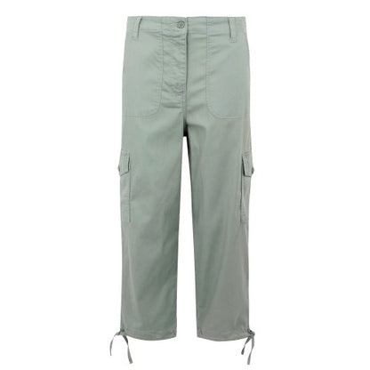 Ivy Moss - Front - Regatta Womens-Ladies Shorebella Capri Trousers