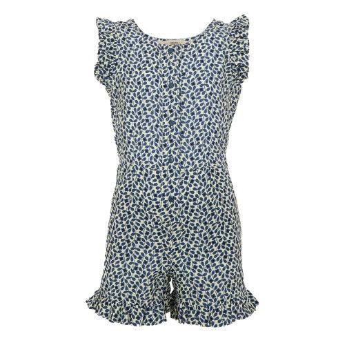 Front - Regatta Girls Orla Kiely Jasmine Flower Playsuit