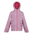 Front - Regatta Childrens/Kids Lever II Camo Waterproof Jacket