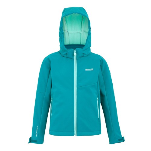 Front - Regatta Childrens/Kids Acidity VIII Soft Shell Jacket