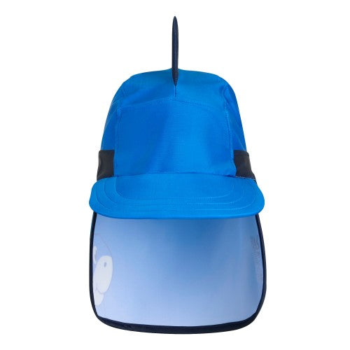 Front - Regatta Childrens/Kids Protect Bubbles The Shark Cap