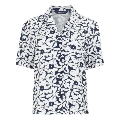 Front - Regatta Womens/Ladies Salise Floral Lightweight Shirt
