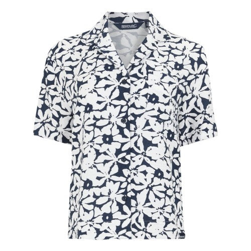 Front - Regatta Womens/Ladies Salise Floral Lightweight Shirt