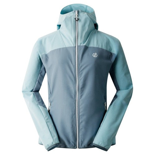 Front - Dare 2B Womens/Ladies Ardently Colour Block Soft Shell Jacket