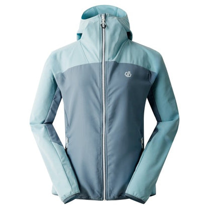 Front - Dare 2B Womens/Ladies Ardently Colour Block Soft Shell Jacket