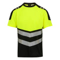 Front - Regatta Mens X-Pro Bamboo Hi-Vis Vest