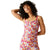 Front - Regatta Womens/Ladies Aceana III Summer Floral Tankini Top