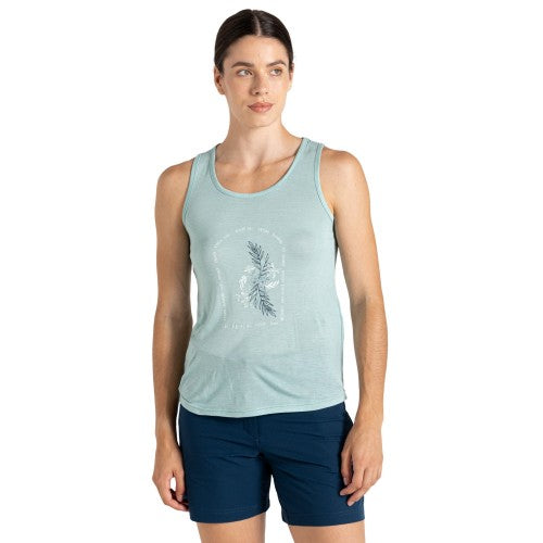 Front - Dare 2B Womens/Ladies Harmonic Enjoy Each Day Bamboo Vest Top