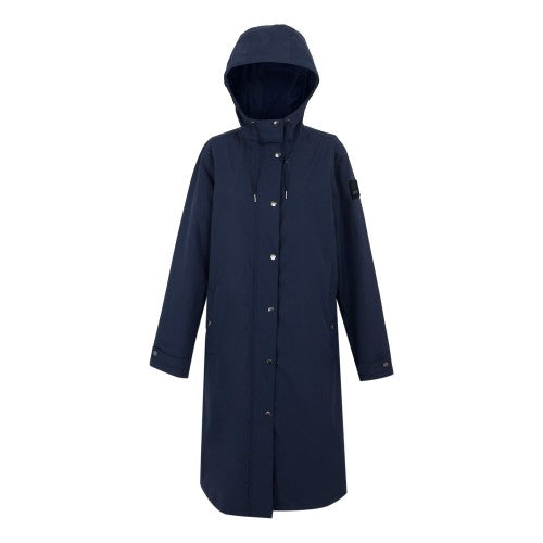Front - Regatta Womens/Ladies Reinna Long Length Waterproof Jacket