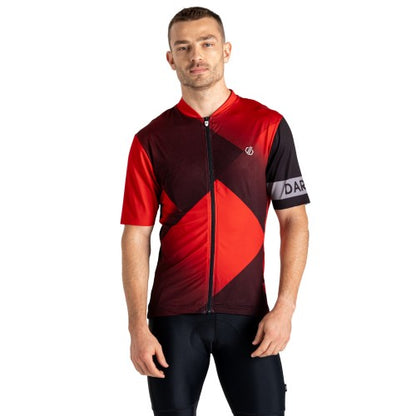 Front - Dare 2B Mens AEP Pedal II Short-Sleeved Top
