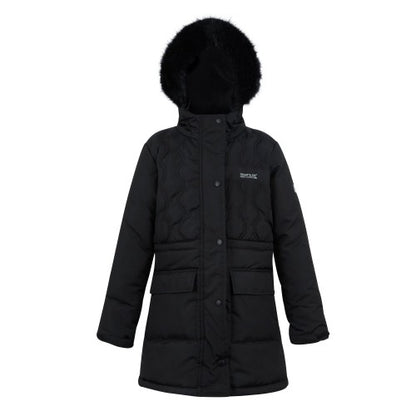 Front - Regatta Childrens/Kids Fabrizia II Quilted Jacket
