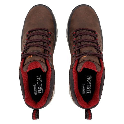 Black - Front - Regatta Womens-Ladies Blake Low Walking Shoes