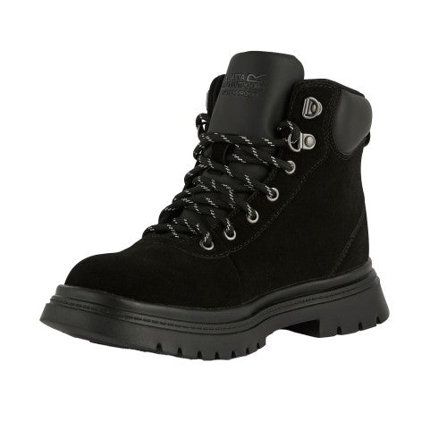 Front - Regatta Womens/Ladies Whinton Suede Boots