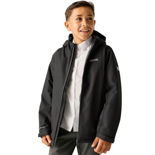 Front - Regatta Childrens/Kids Hurdle Insulated Waterproof Jacket