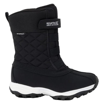 Front - Regatta Childrens/Kids Leather Snow Boots