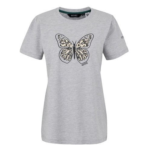 Front - Regatta Womens/Ladies Filandra VX Butterfly T-Shirt