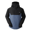 Kingfisher Blue - Front - Dare 2B Mens Freeride II Colour Block Overhead Ski Jacket
