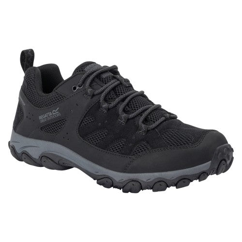 Front - Regatta Mens Edgepoint IV Low Walking Shoes